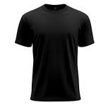 black t-shirt